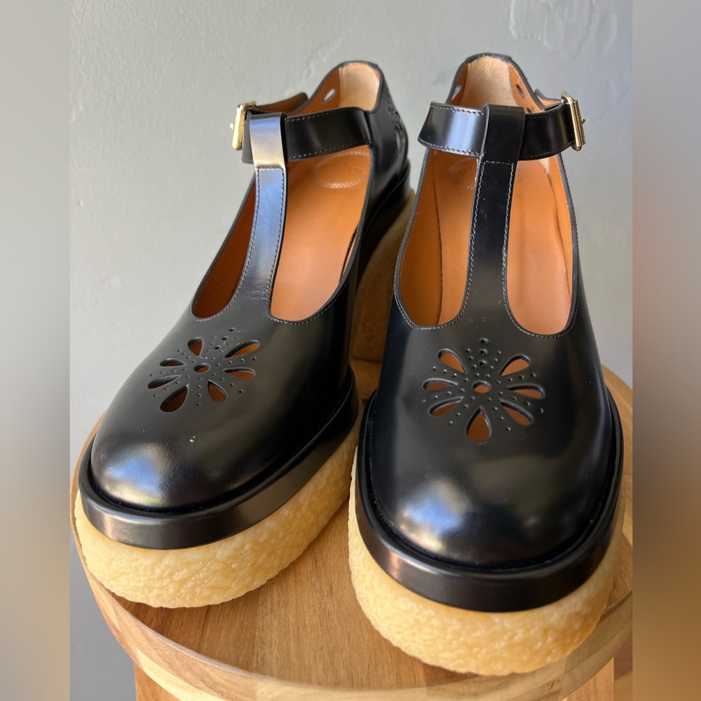 Chloe Platform Mary Janes ~ Size 40